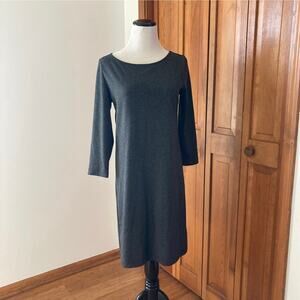 Gap Grey Stretch Shift Dress, Size XS
